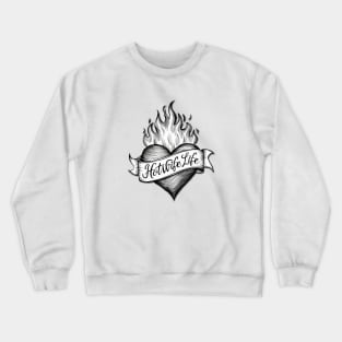 Hotwife Life Ink Heart Crewneck Sweatshirt